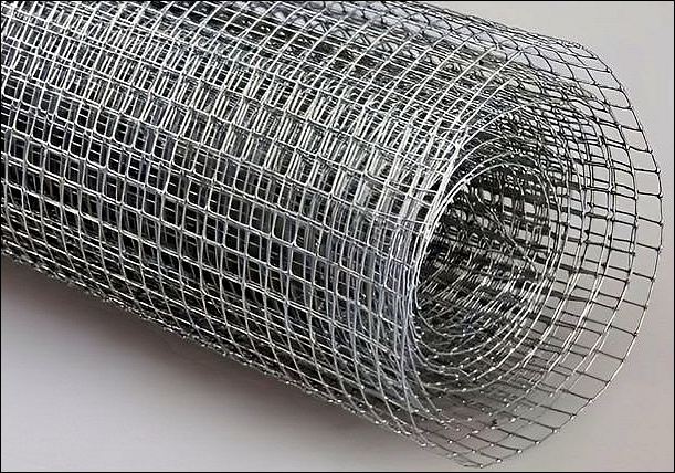 Perspective View of GAW Wire Mesh Roll