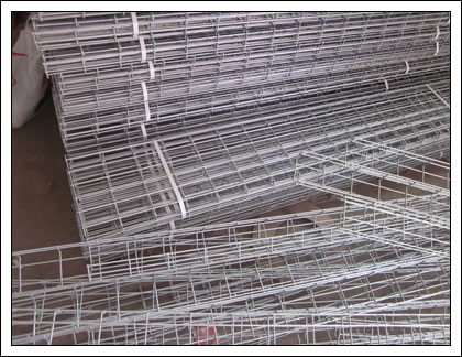 Galvanized Blue Wire Cable Tray