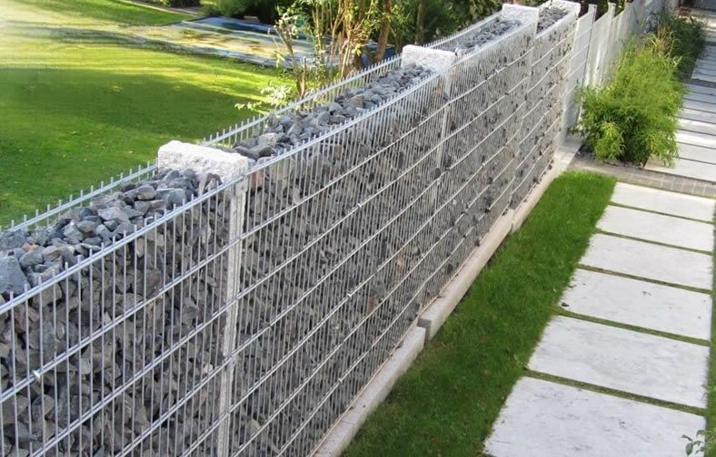 Defensive Military Welded Gabions