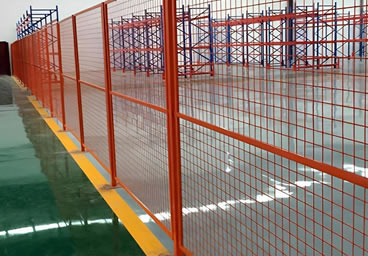 Wire Mesh Partitions for Enhanced Security